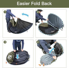 Night Cat Pop-up Mosquito Tent: 1 Person Camping Tent with Bug Screen Net Adults Fits for Camping Cot (Excluded)