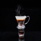 Clever Coffee Dripper and Filters, Large 18 oz, Original Classic Design, Safe BPA Free Plastic, dripper coffee maker, drip coffee maker pour over, 100 filters, coaster and lid, 18 oz (Clear)