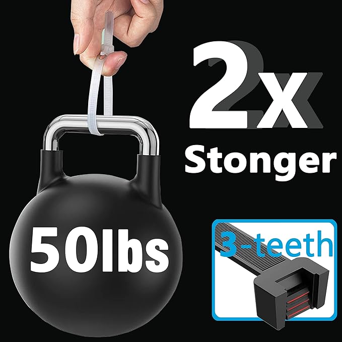 Reusable Zip Ties 6 Inch, 100pcs Black Zip Ties Heavy Duty Outdoor 50lb Small Cable Ties, Releasable Plastic Tie Wraps Small, Wire Ties Removable for Cord Management