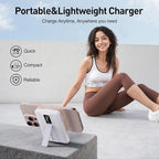 2026 Latest Magnetic Wireless Portable Charger Power Bank - 10000mAh 22.5W PD Fast Max Charging with Built-in LED Display, Magnetic Battery Pack for iPhone 17/16/15/14/13/12/Pro/Mini/Pro Max