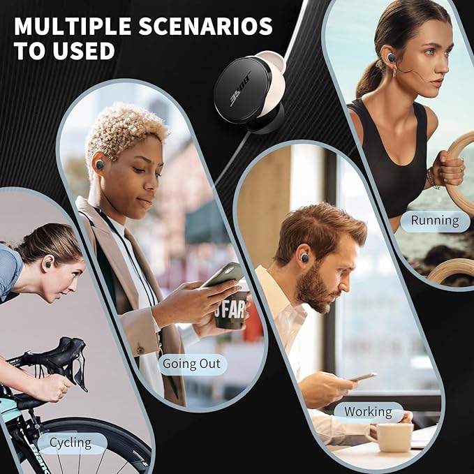 [3 Pairs] Ear Tips Covers for New Bose QuietComfort Earbuds, Sport Anti-Slip EarTips Silicone Anti Scratches Replacement Ear Covers Earbuds Accessories (S/M/L) (Off-White)