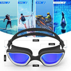 ZIONOR Swim Goggles, Upgraded G1 Polarized Swimming Goggles Anti-Fog for Adult Men Women
