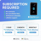 Spy Tec Atlas XL GPS Tracker w/Magnetic Mount | 12-Month Battery for Long-Term Tracking | Hidden Weatherproof GPS Tracker for Vehicles, Cars, Trailers, RV, Boats, Asset Tracking | Subscription Needed