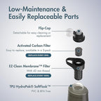 Katadyn BeFree 1.0L Ultralight Collapsible Water Filter Bottle for Hiking, Camping, Backpacking