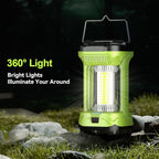 AlpsWolf Camping Lantern Rechargeable, 4000LM LED Lanterns for Power Outages, 4600mAh Super Bright Portabl Lantern & Lights for Emergency, Hurricane, Camping