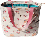 Original Floral Water Resistant Large Tote Bag Shoulder Bag for Gym Beach Travel Daily Bags Upgraded