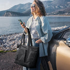 G4Free Beach Bag,Waterproof Beach Tote Pool Bags for Women,Compatible with Cup,Foldable for Weekender Travel
