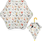 ALAZA Kids Umbrella Stick Umbrellas Cute Umbrella for Boys Girls Toddler UV/Sun Rain Windproof