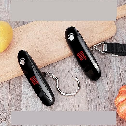 Luggage Weight Scale, 3pcs 110lb/50kg Portable Electronic Hand Luggage Scale LCD Digital Display Balance Scale Suitcase Travel Weighs Baggage Weight Tool,for Travel(Webbing)
