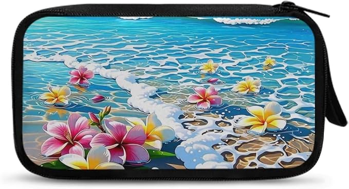 Beach Electronic Organizer Tech Accessory Pouch Electronic Accessories Carry Case Storage Bag for Cable Cord SD Card Travel Bag Cable Organizer