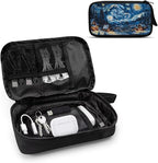 Cottage Travel Cord Organizer Case Tech Pouch Electronic Accessories Carry Case Storage Bag Travel Bag Cable Organizer for Charger Earphone Phone Cord Cable