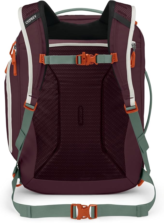 Osprey Transporter 36L Travel Pack - Carry On Backpack with Laptop Sleeve - High Storage Weekender Bag - Mystery White