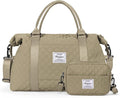 HYC00 Travel Duffel Bag,Carry-on Overnight Weekender Bags for Women,Sports Tote Gym Bag with Wet Pocket