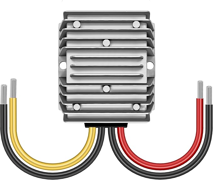 DC 12V Step Up to 24V 10A 240W, DC Step up Converter Regulator 10A 240W, DC Converter 12V Step Up to 24V, Power Supply Module Boost Transformer for Car Truck Vehicle Boat