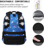 Volher Laptop Backpack,Business Travel Anti Theft Slim Durable Laptops Backpack,Water Resistant College Computer Bag for Women & Men Fits 15.6 Inch Laptop and Notebook-Dreamy Blue