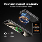 Magnetic Portable Charger – Industry-First Titanium Power Bank, 10,000mAh Ultra-Slim 0.5-Inch Design, 20W Fast Charging Battery Pack for iPhone 17/16/15/14/13/12/Air Series
