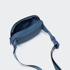 Pander Mini Belt Bag – Ultra Compact, Fits 6.7” Phone, Lipstick, Earbuds, Essentials, Small Crossbody Waist Purse, Denim Blue