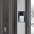 Solar Charger Compatible with Ring Video Doorbell (2020 Release), Micro USB Port Only, Not for USB-C or 2-Prong Ports, Waterproof Solar Panel for Continuous Power