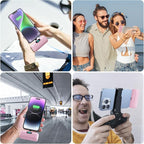 [2 Pack] Small Portable Charger for iPhone,Upgraded 5000mAh PD Fast Charging Power Bank, LCD Display Cute Mini Battery Pack Compatible with iPhone 14/14 Pro Max/13/13 Pro/12 Pro/11/XR/X/8,Blue+Pink