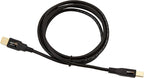 Amazon Basics USB 2.0 Cable, USB-A to USB-B, for Printer or External Hard Drive, Connect to Computer/Laptop/PC, 480 Mbps Transfer Speed, Gold-Plated Connectors, 6 Foot, Black