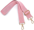 S&loyoe Thickened Solid Color Purse Straps Replacement Crossbody Bag Strap Adjustable Wide Guitar Straps for Handbags 1.5inch