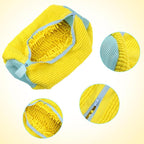 Shoe Washing Bag for Washing Machine, Laundry Shoe Bag For Washer And Dryer, Reusable Shoe Washing Bag for Sneaker (Yellow 1Pc)