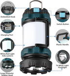 BOBKID 2 Pack Camping Lantern, Outdoor LED Camping Light, Rechargeable Flashlights with 1000LM, 6 Modes, IPX5 Waterproof Portable Emergency Camp Light for Hurricane Survival - Blue