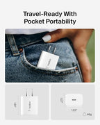 Belkin USB C Charger Block 20W (2-Pack) - Fast Charging - Apple iPhone 17, Air, Pro, Pro Max, iPad, AirPods, Apple Watch, Samsung Galaxy S25, Nintendo Switch 2 & More - White