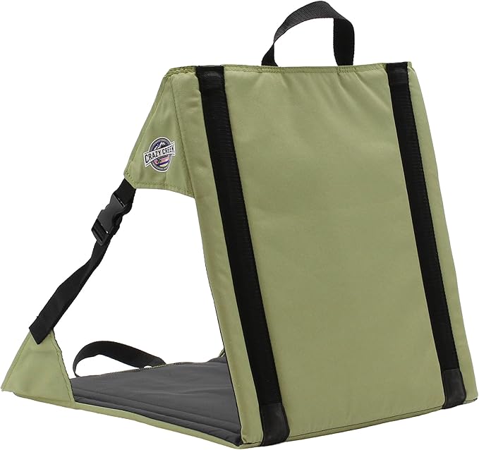 Crazy Creek The Chair Perfect for Stadium Seats, Camping, Hiking & More, Comfort on All Terrains, Adjustable Straps, Lightweight Design, Water-Resistant
