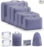 11 Set Packing Cubes for Travel, Gifts for Women Mom,Anti-Tearing Suitcase Organizer,OlarHike Vacation Essentials & Accessories for Cruise Ship