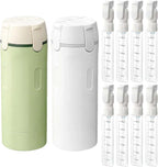 AprYew 4 in 1 Travel Dispenser Bottles Refillable, 4 Pack 30ML Travel Bottles for Toiletries, Travel Size Shampoo and Conditioner Bottles,for Vacation Business Trip (2PC Mix)