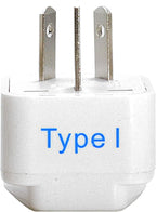 Ceptics Adapter Plug Set for World Wide International Travel Use - Grounded Safe - Works with Cell Phones, Chargers, Batteries, Camera, and More