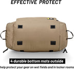 MIER Large Gym Bag for Men Sports Duffle Bag with Shoe Compartment 60L Lightweight Duffel Bags for Workout Fitness Travel