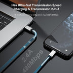 2Pack 10ft iPhone Fast Charger Cable, [Apple MFi Certified] Long USB C to Lightning Cable 10 Foot, High Fast 10 Feet Apple Charging Cord for Apple iPhone 14/14 Pro Max/13 Mini/12/11/XS/XR/8/7Plus,iPad