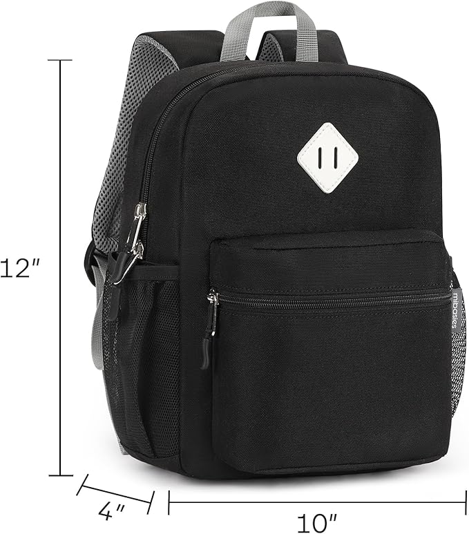 mibasies Toddler Backpack for Boys 2-4: Preschool Backpacks for Boys - Cute Kids Backpack