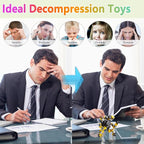 Gokeey Stocking Stuffers Gifts for Grandkids Transformable Fidget Spinners for Kids and Adults Stress Relief Sensory Fidget Toys for Boys Age 8-13 Teen Girls Kids Toys2 Pcs