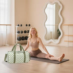 BLUBOON Duffle Bag Girls Kids Cute Gym Bag with Shoes Compartment & Wet Separation Waterproof Sports Overnight Travel Bag