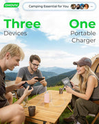 OHOVIV Portable Charger 50000mAh Power Bank - 22.5W Fast Charging External Battery Pack,USB-C Portable Phone Charger for iPhone 17/16/15/14/13 Pro Android Samsung, for Travel Camping Essential-Pink
