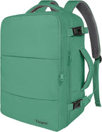 Taygeer Travel Backpack for College Woman, Lightweight Backpack for 15.6 inch Laptop with Water Bottle Holder, TSA Friendly Bag for Women, Back Pack Carry On Luggage for friend Gym Sport,Green