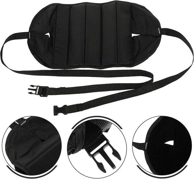 HOMSFOU Portable Airplane Footrest Hammock Leg Support for Comfortable Travel Ergonomic Design for Improved Circulation for Airplane Trips and Long Flights