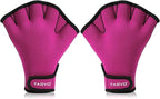 TAGVO Aquatic Gloves for Helping Upper Body Resistance, Webbed Swim Gloves Well Stitching, No Fading, Sizes for Men Women Adult Children Aquatic Fitness Water Resistance Training