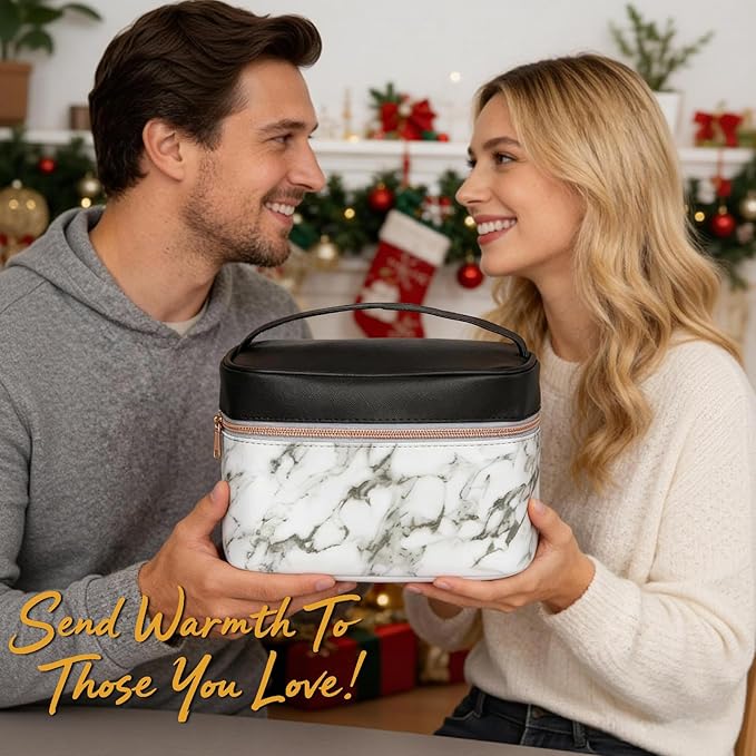 23pcs Bath and Body Gift Basket for Men & Women, Charcoal Home Spa Kit, Leather Bag, Skin Care Set, Self Care Kit, Christmas, Birthday,Anniversary, Mother's Day Gift, Mom, Dad, Wife
