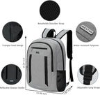 MAXTOP Travel Laptop Backpack Business Anti-theft Backpacks Water Resistant School College Bookbag