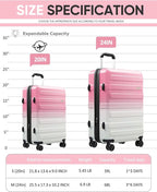 Tolino Carry on Luggage 22x14x9 Airline Approved-20 Inch Hardside Suitcase with Wheels TSA Lock, PC+ABS Lightweight Carry on Suitcases for Women and Men