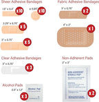 DecorRack 1000 Piece First Aid Kit, 24 Individual Boxes of 42 Items Each, First Aid Kits for Minor Cuts, Scrapes, Travel, Car, Home, Work, Field Trips or Camping (1000pcs, 24 Pack)