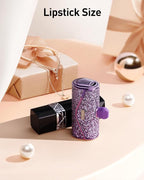 iWALK Upgraded Sparkly Portable Charger 22.5W, 5000mAh Power Bank for iPhone 17/16/15 Series, Mini Battery Pack with Built-in USB-C Connector Compatible with Samsung S25/24, iPad Pro/Air, AirPods