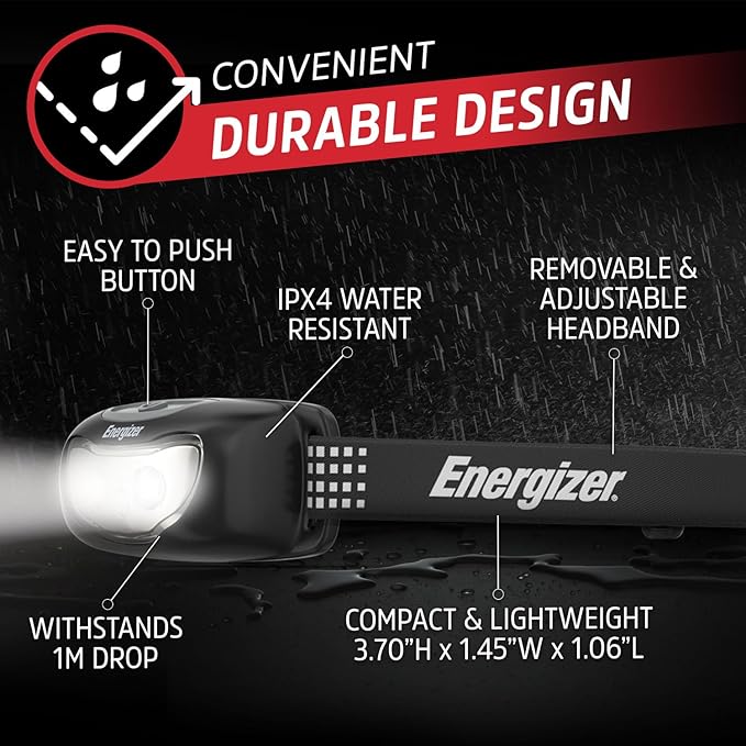 Energizer Universal+ LED Headlamp (2-Pack),