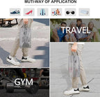 Travel Shoe Bags - Water Resistant TPU Mesh, Sturdy YKK Zipper, Unisex Shoe Pouch for Travel or Home Storage