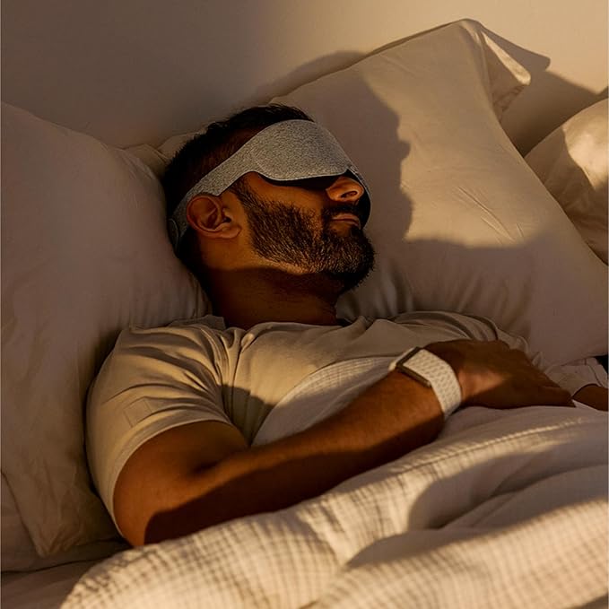 Whoop Restorative Sleep Mask, Ultra-Comfortable for Side Sleepers, Designed to Boost Restorative Sleep and Recovery, Blocks Light to Help You Sleep Longer and Better