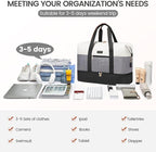 LOVEVOOK Weekender Bag, Large Travel Duffel Bag for Women with 2 Packing Cubes, Carry on Overnight Bag with Shoe Compartment, Mom Hospital Bags for Labor and Delivery